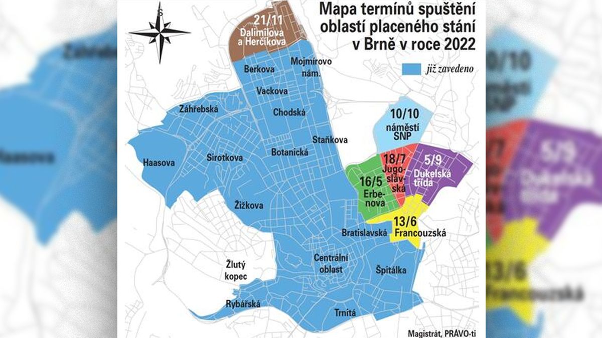 Brno chystá dalších sedm modrých zón